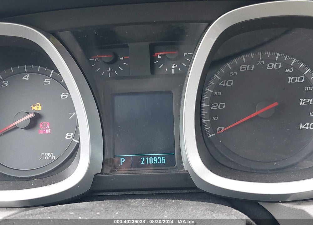 2010 CHEVROLET EQUINOX LS VIN: 2CNALBEW2A6214755