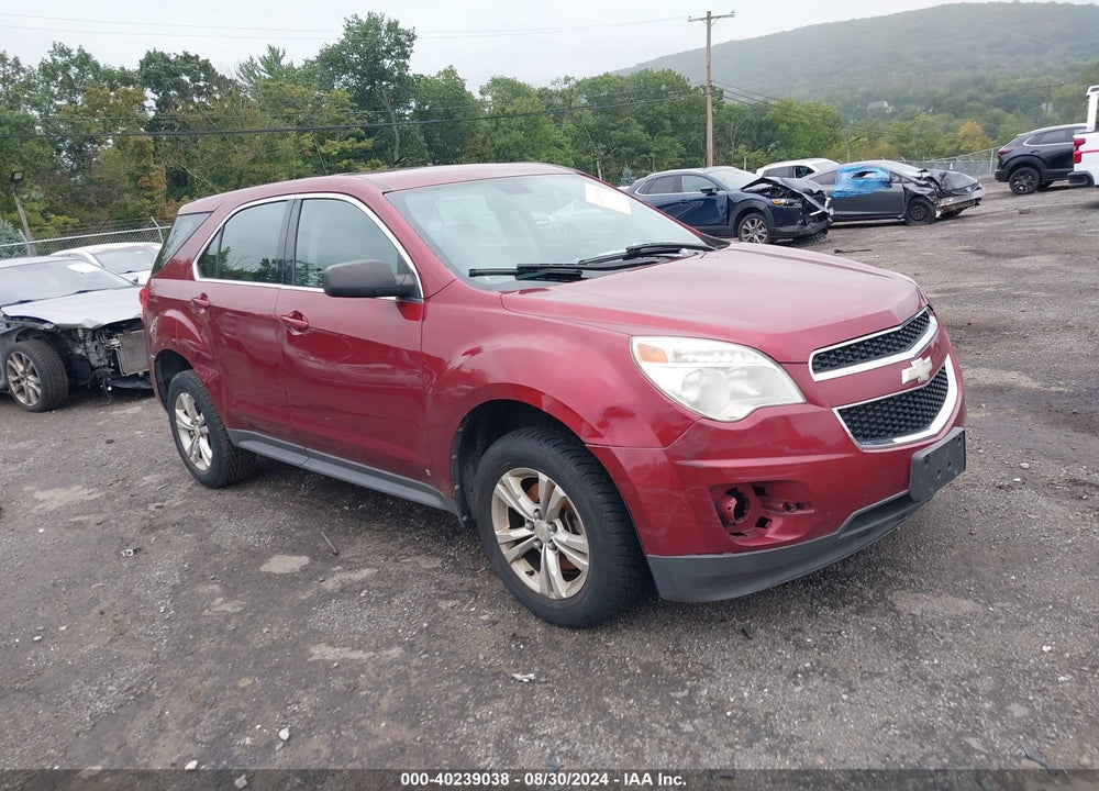 2010 CHEVROLET EQUINOX LS VIN: 2CNALBEW2A6214755