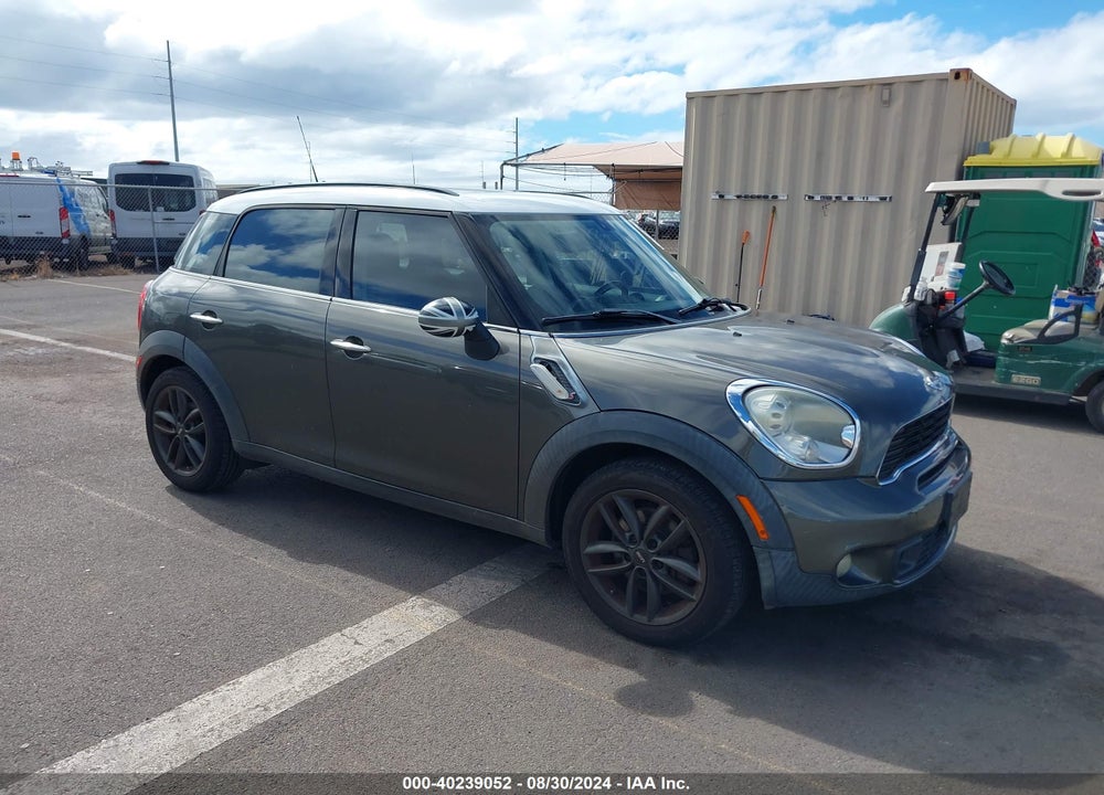 2011 MINI COOPER S COUNTRYMAN VIN: WMWZC3C51BWH97608