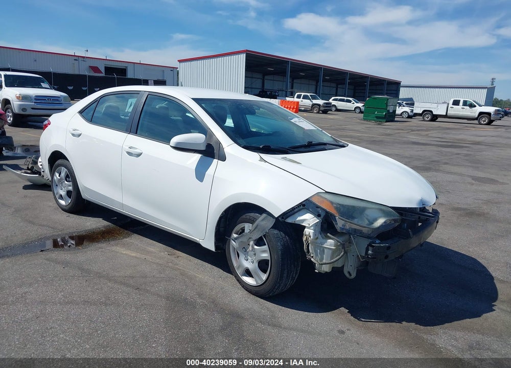 2014 TOYOTA COROLLA LE VIN: 5YFBURHE0EP034339