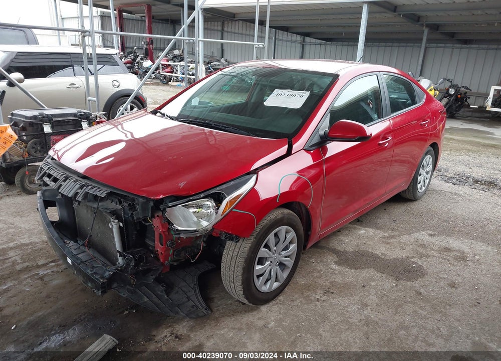 2021 HYUNDAI ACCENT SE VIN: 3KPC24A6XME144539
