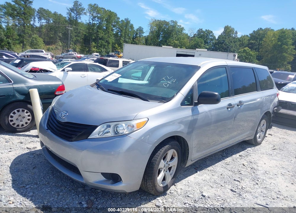2017 TOYOTA SIENNA L 7 PASSENGER VIN: 5TDZZ3DC4HS818391