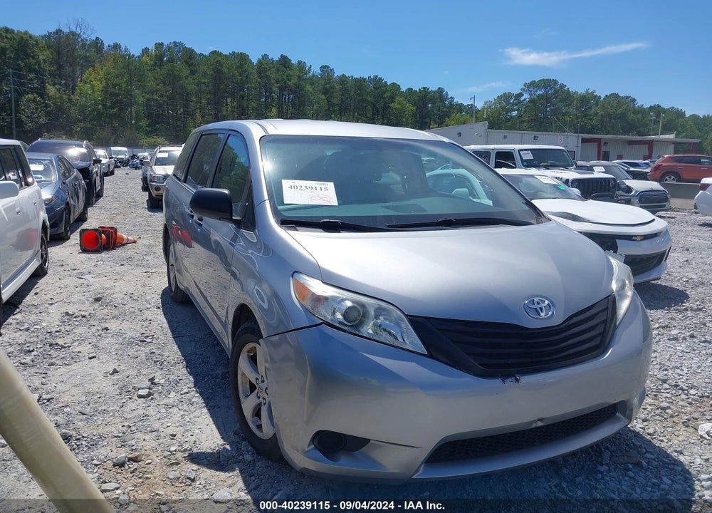 2017 TOYOTA SIENNA L 7 PASSENGER VIN: 5TDZZ3DC4HS818391