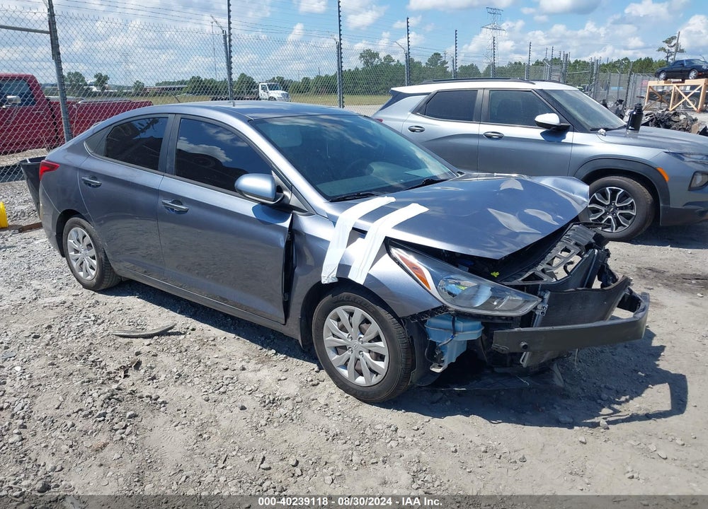 2019 HYUNDAI ACCENT SE VIN: 3KPC24A38KE070153