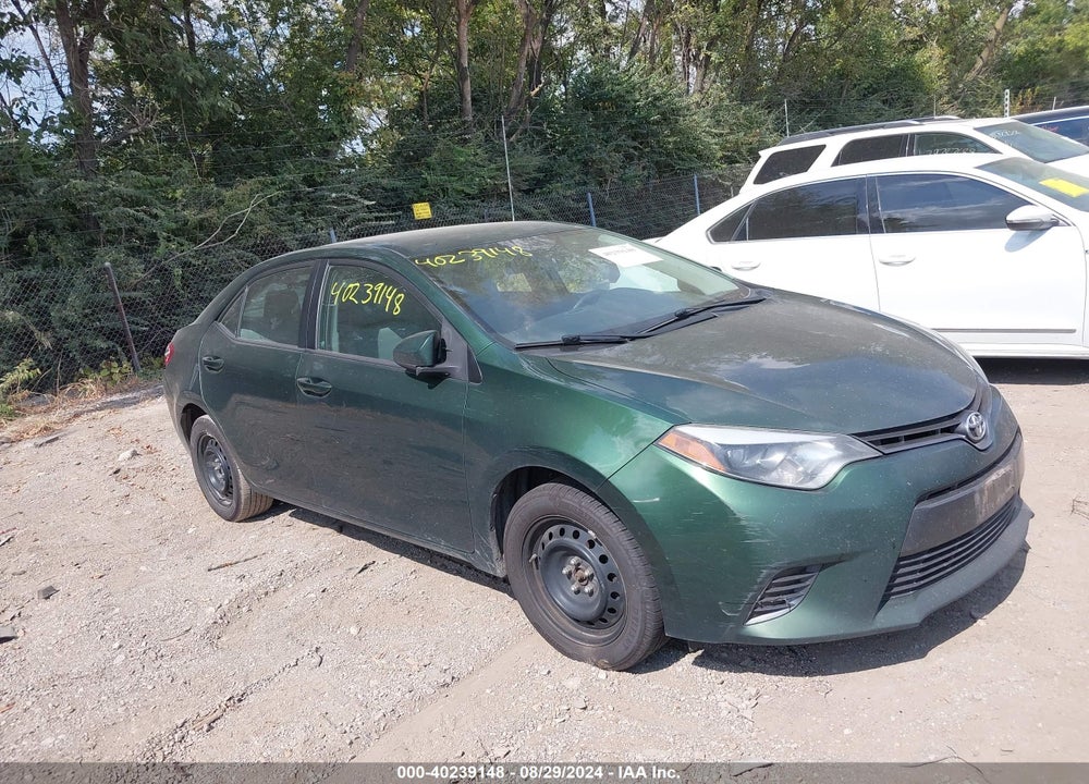 2016 TOYOTA COROLLA LE VIN: 2T1BURHE1GC703978