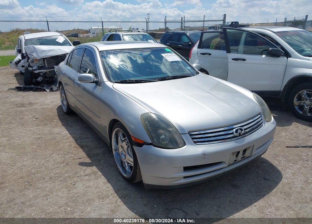 2003 INFINITI G35 BASE W/6 SPEED MANUAL VIN: JNKCV51E53M018964