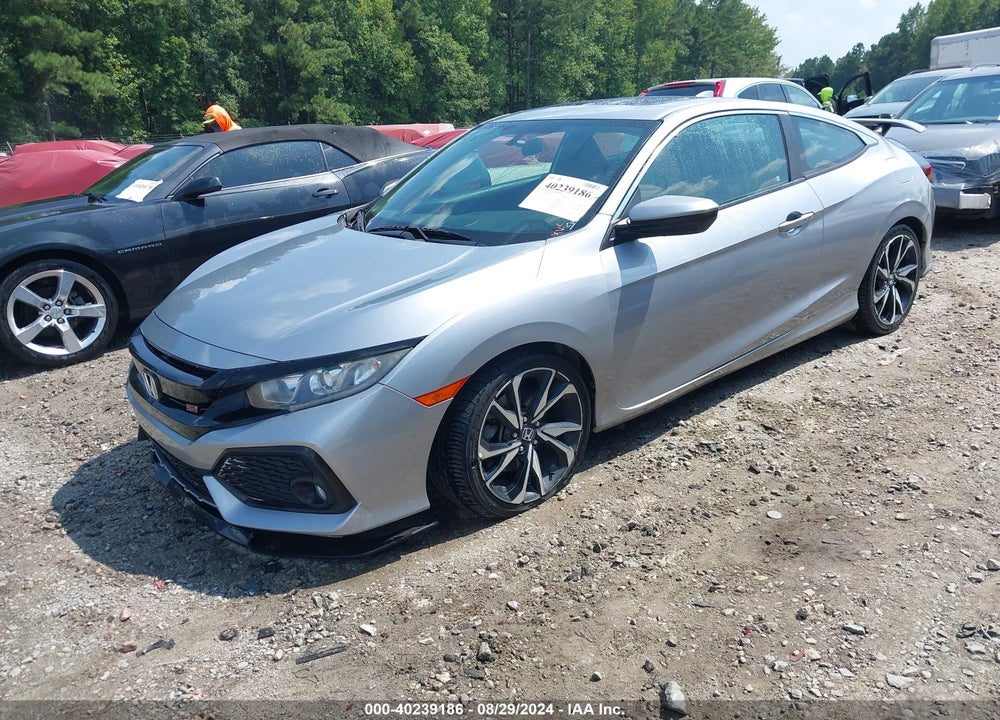 2018 HONDA CIVIC SI VIN: 2HGFC3A55JH756385