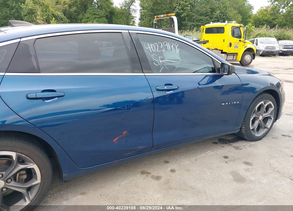 2019 CHEVROLET MALIBU RS VIN: 1G1ZG5STXKF205826