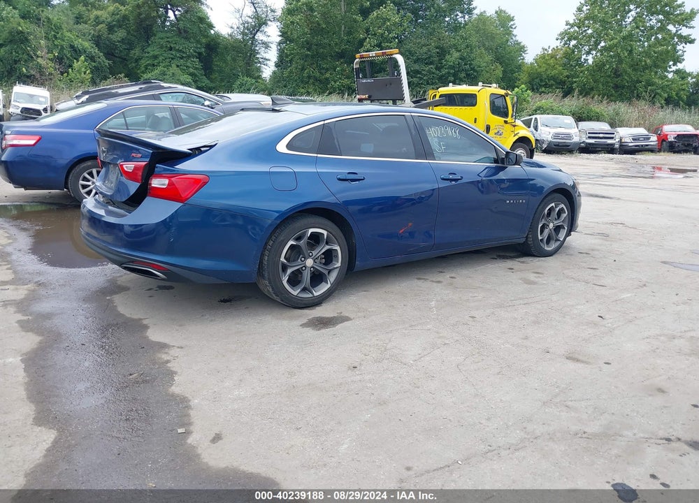 2019 CHEVROLET MALIBU RS VIN: 1G1ZG5STXKF205826