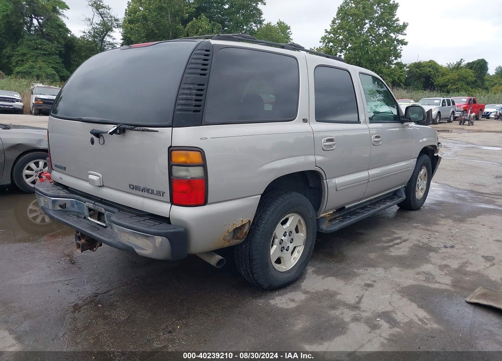 2004 CHEVROLET TAHOE LT VIN: 1GNEK13ZX4J141889