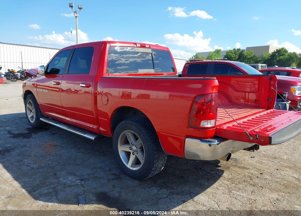 2011 RAM 1500 SLT VIN: 1D7RV1CT6BS605142