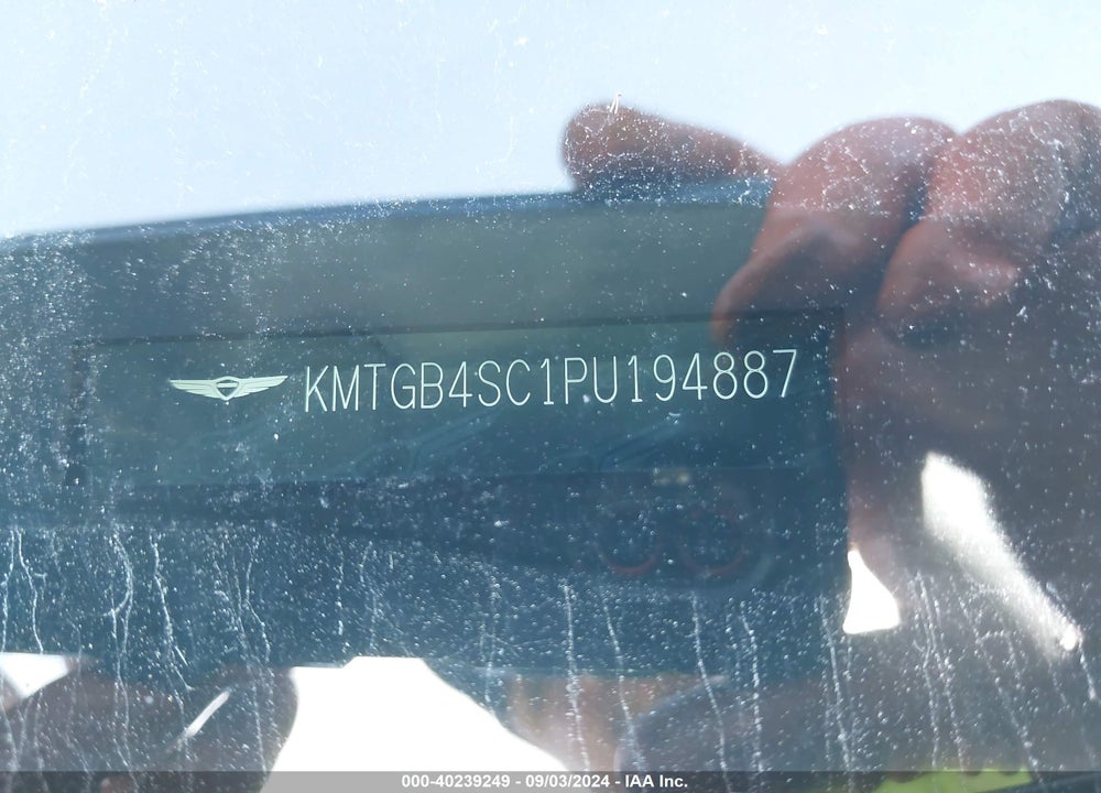 2023 GENESIS G80 2.5T AWD VIN: KMTGB4SC1PU194887