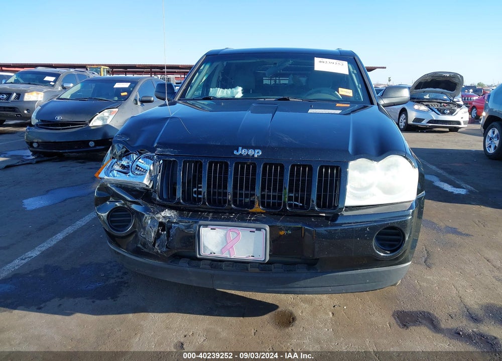 2007 JEEP GRAND CHEROKEE LAREDO VIN: 1J8GS48K67C677142