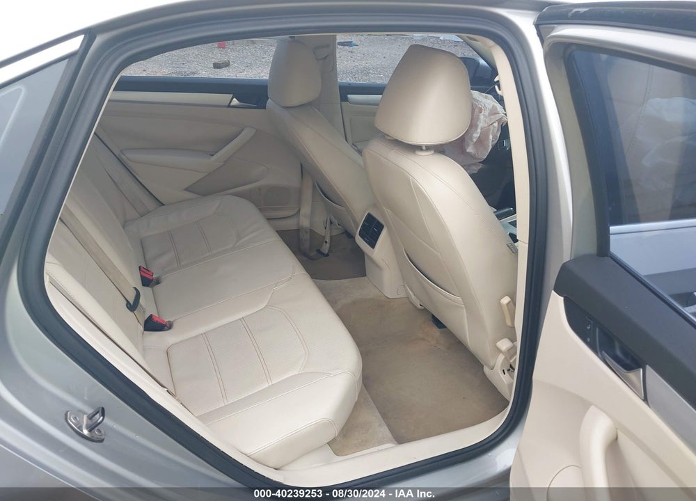 2013 VOLKSWAGEN PASSAT 2.5L SE VIN: 1VWBH7A3XDC080458