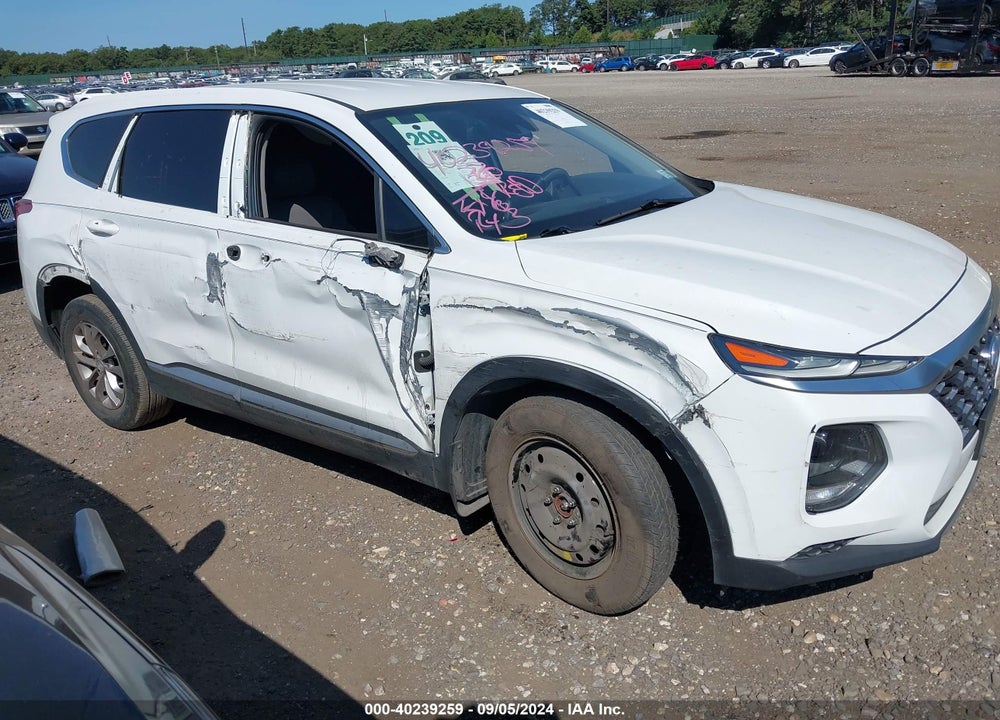2019 HYUNDAI SANTA FE SE VIN: 5NMS23AD7KH128549