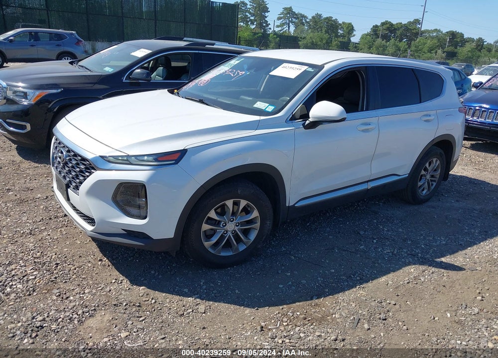 2019 HYUNDAI SANTA FE SE VIN: 5NMS23AD7KH128549