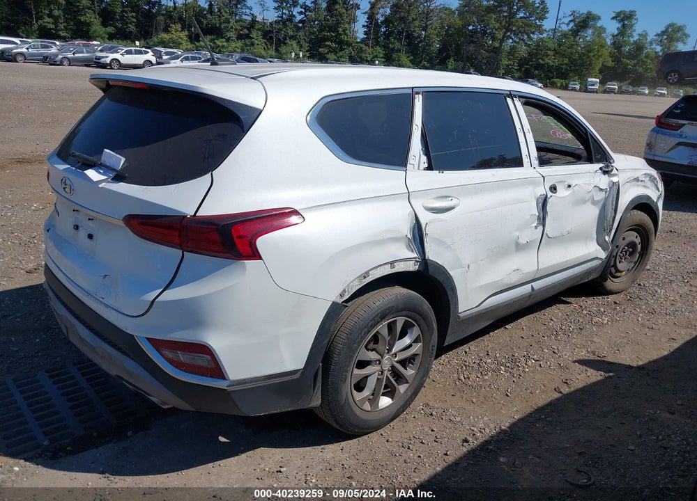 2019 HYUNDAI SANTA FE SE VIN: 5NMS23AD7KH128549