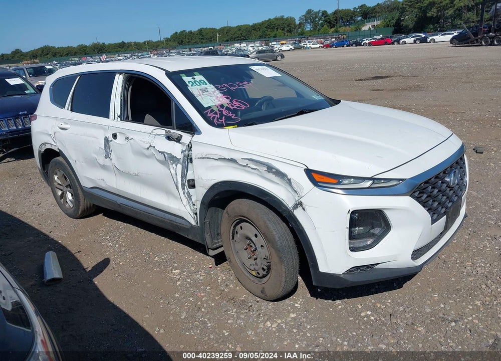 2019 HYUNDAI SANTA FE SE VIN: 5NMS23AD7KH128549