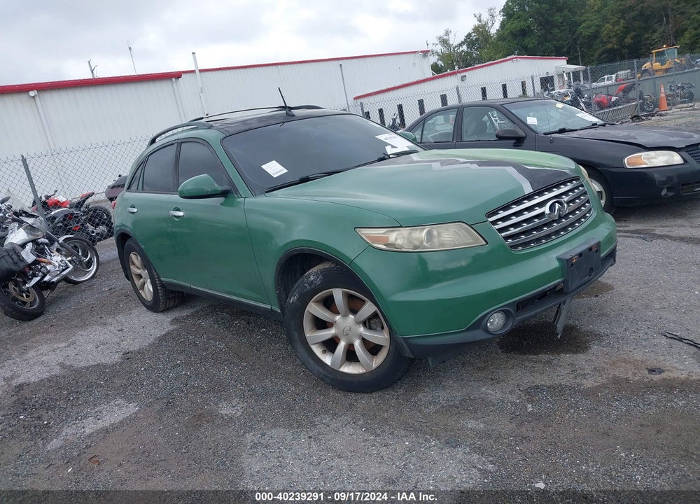 2005 INFINITI FX35 VIN: JNRAS08WX5X217853