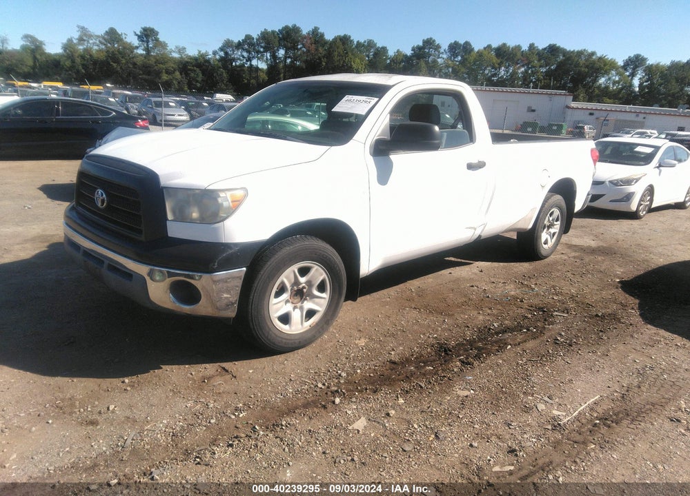 2008 TOYOTA TUNDRA BASE V6 VIN: 5TFLU52178X014212