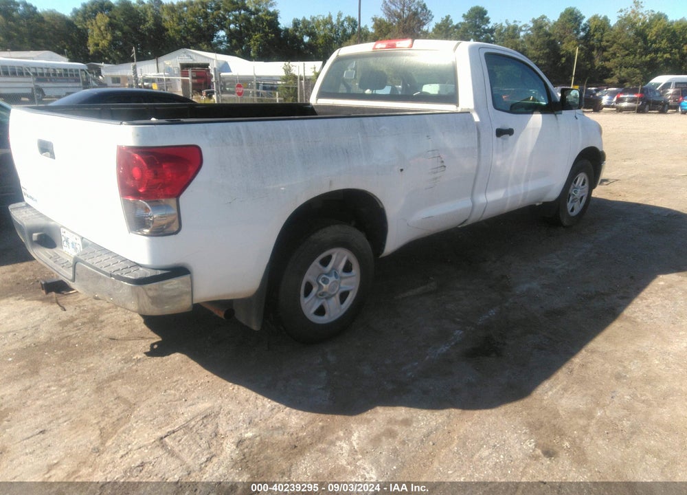 2008 TOYOTA TUNDRA BASE V6 VIN: 5TFLU52178X014212