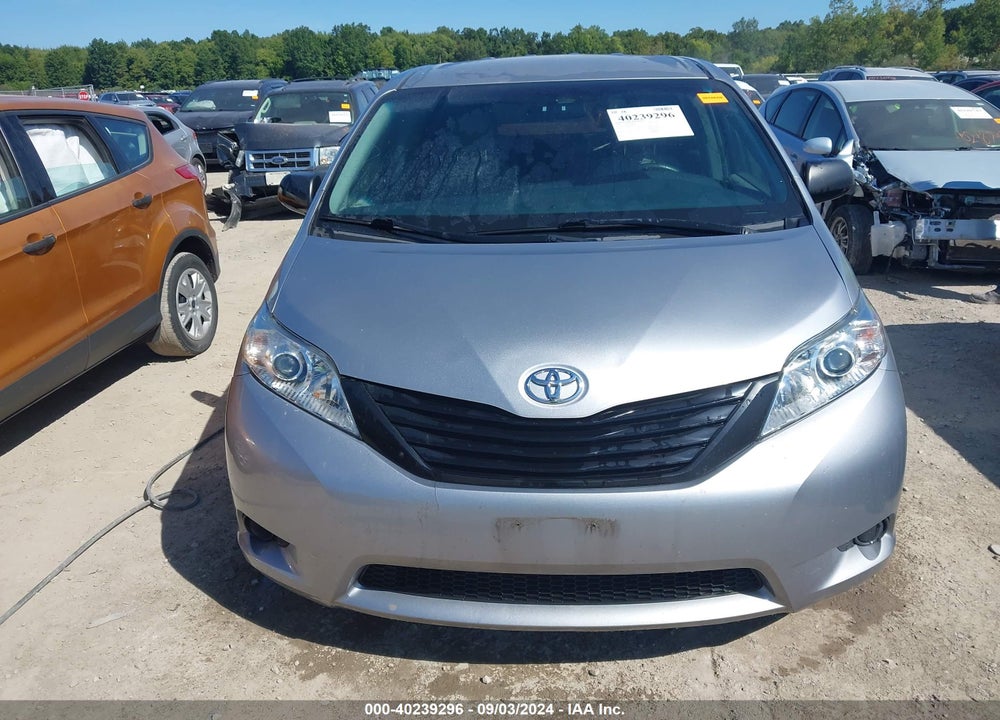 2017 TOYOTA SIENNA L 7 PASSENGER VIN: 5TDZZ3DC6HS873831
