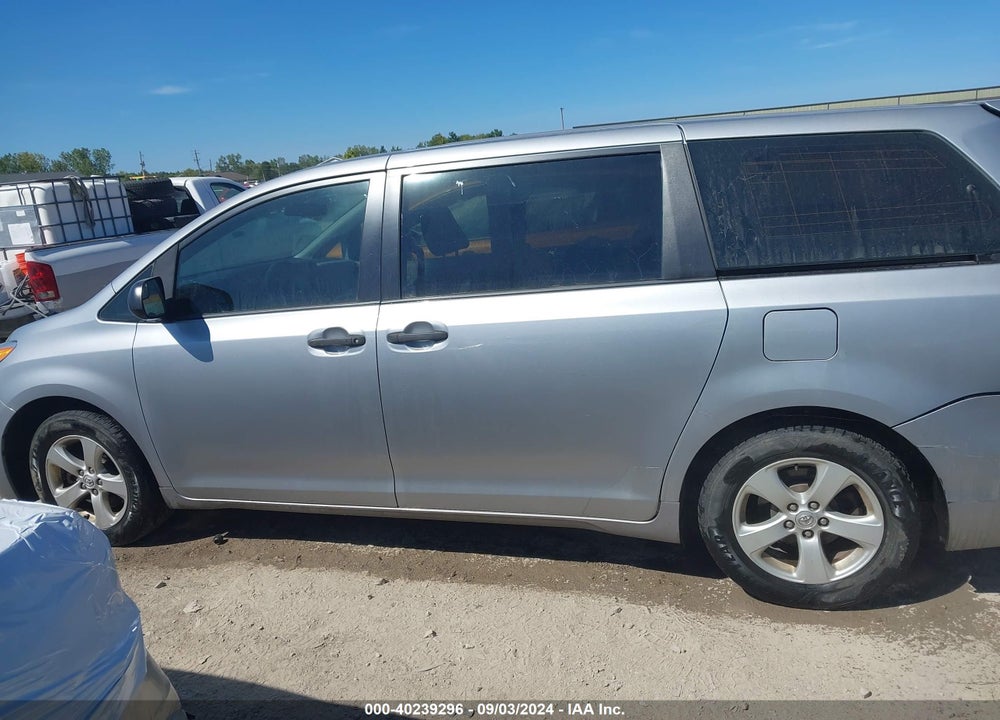2017 TOYOTA SIENNA L 7 PASSENGER VIN: 5TDZZ3DC6HS873831