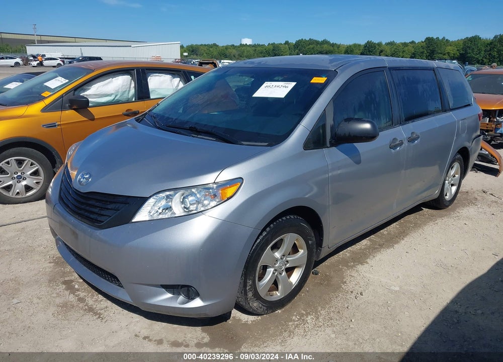 2017 TOYOTA SIENNA L 7 PASSENGER VIN: 5TDZZ3DC6HS873831