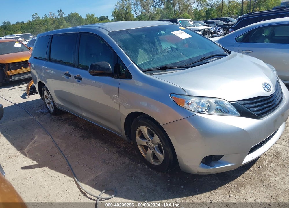 2017 TOYOTA SIENNA L 7 PASSENGER VIN: 5TDZZ3DC6HS873831
