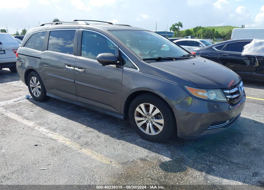 2014 HONDA ODYSSEY EX-L VIN: 5FNRL5H62EB127197