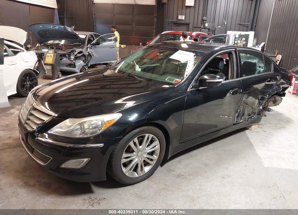 2013 HYUNDAI GENESIS 3.8 VIN: KMHGC4DD1DU249234