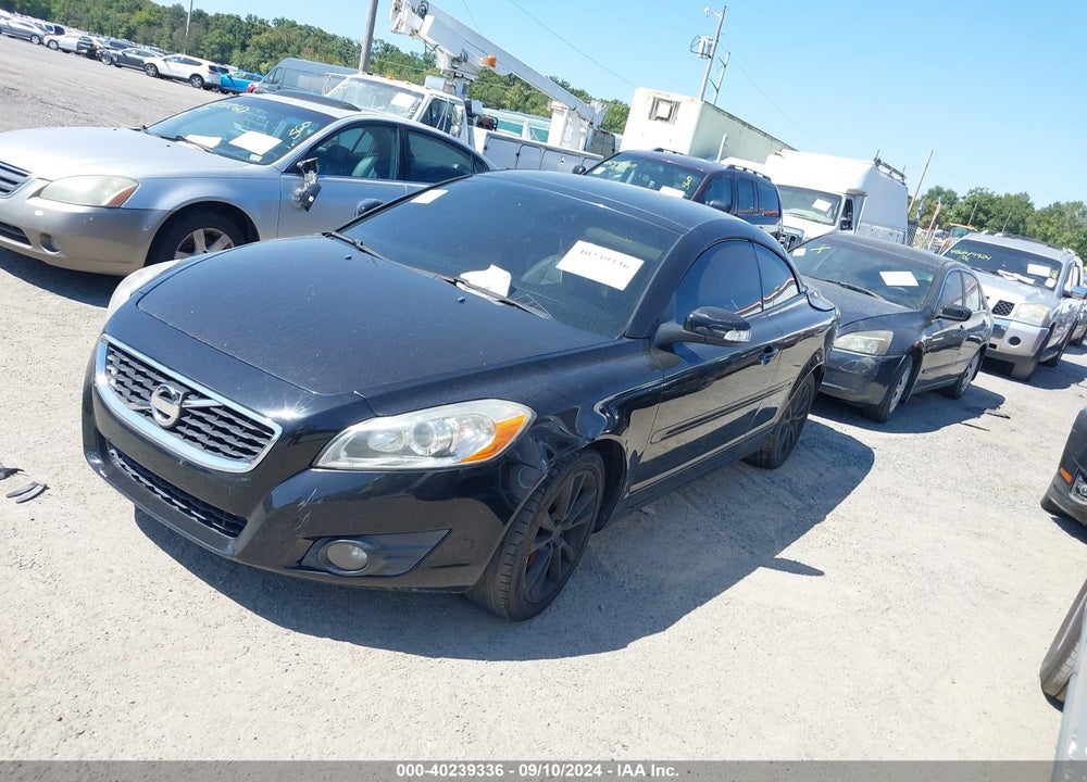 2011 VOLVO C70 T5 VIN: YV1672MC7BJ107950