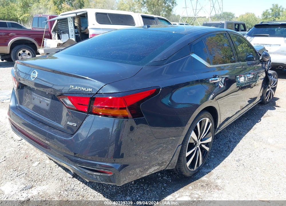 2019 NISSAN ALTIMA 2.5 PLATINUM VIN: 1N4BL4FWXKC190724
