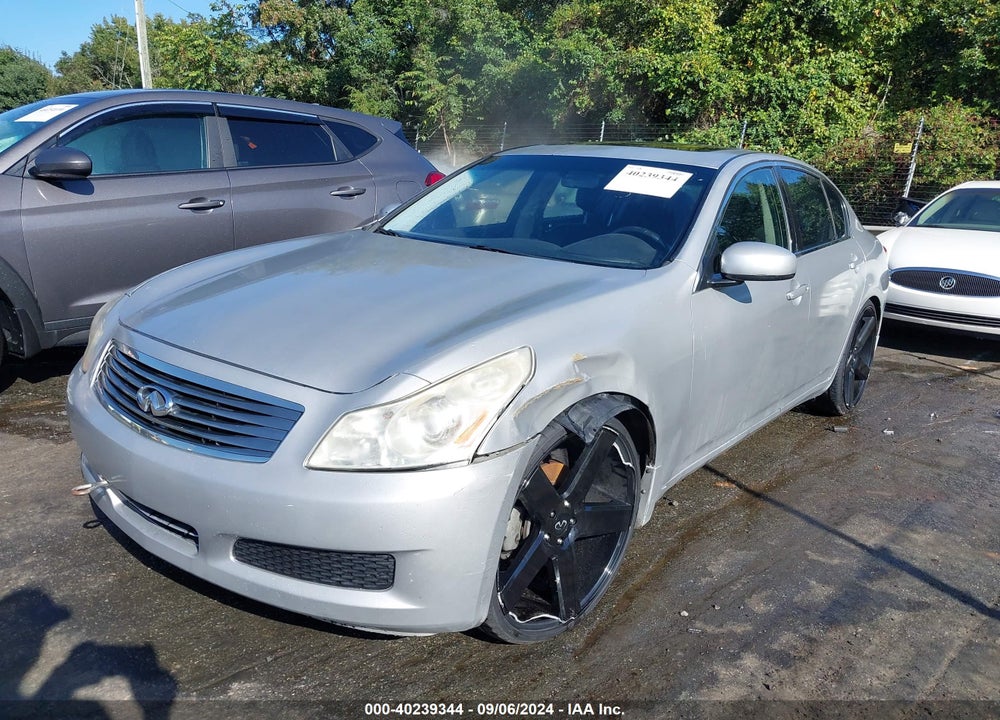 2008 INFINITI G35 JOURNEY VIN: JNKBV61E78M216082