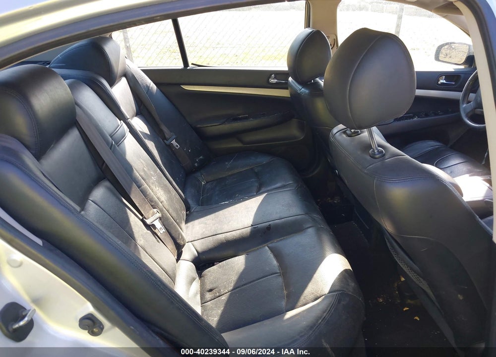 2008 INFINITI G35 JOURNEY VIN: JNKBV61E78M216082