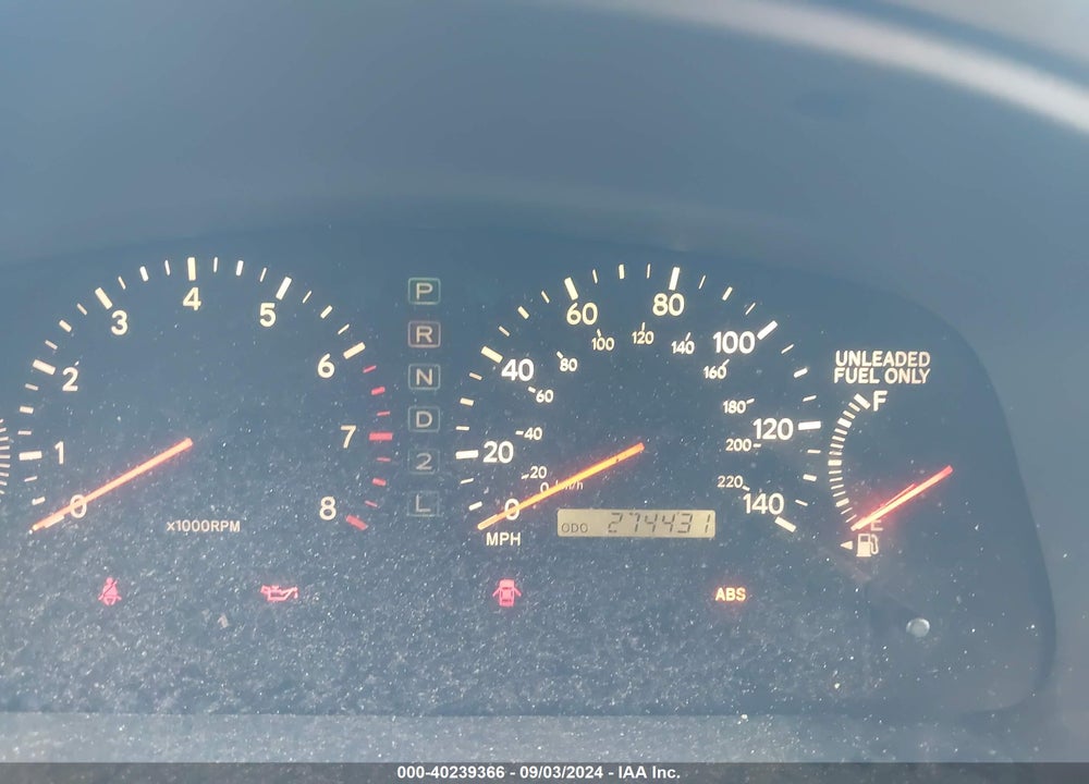 2000 LEXUS ES 300 VIN: JT8BF28G6Y0270896