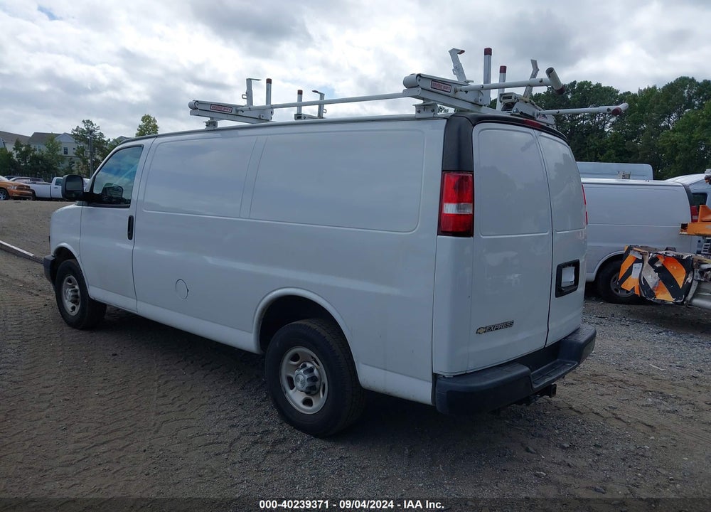 2018 CHEVROLET EXPRESS 2500 WORK VAN VIN: 1GCWGAFP7J1258916