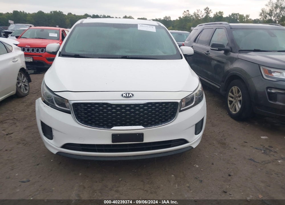 2016 KIA SEDONA LX VIN: KNDMB5C18G6199173
