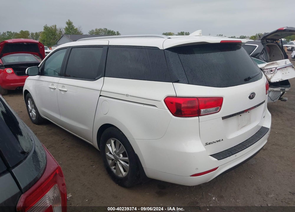 2016 KIA SEDONA LX VIN: KNDMB5C18G6199173