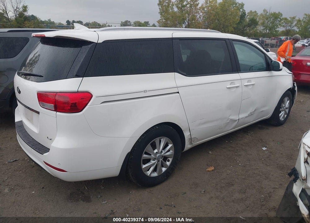 2016 KIA SEDONA LX VIN: KNDMB5C18G6199173