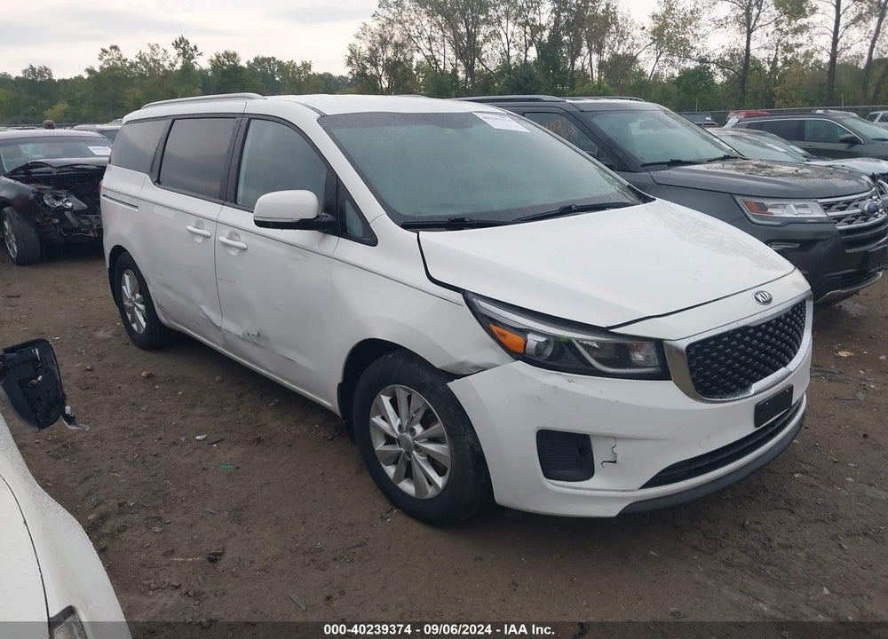 2016 KIA SEDONA LX VIN: KNDMB5C18G6199173