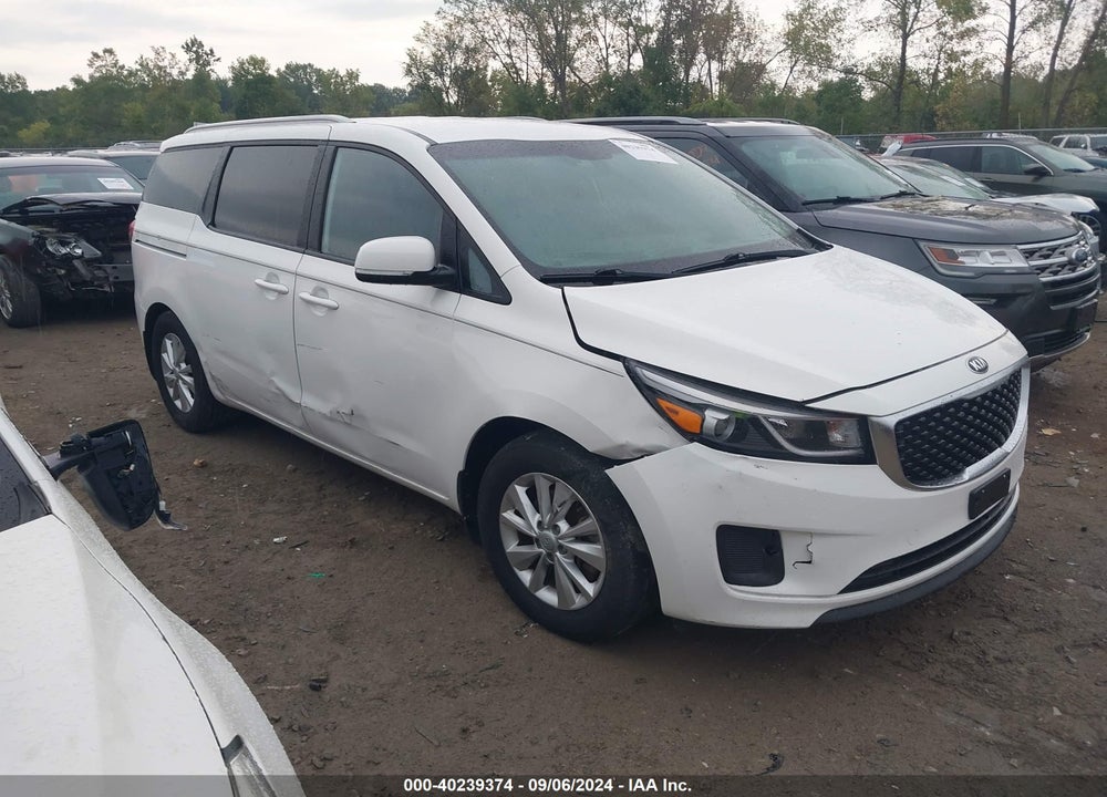 2016 KIA SEDONA LX VIN: KNDMB5C18G6199173