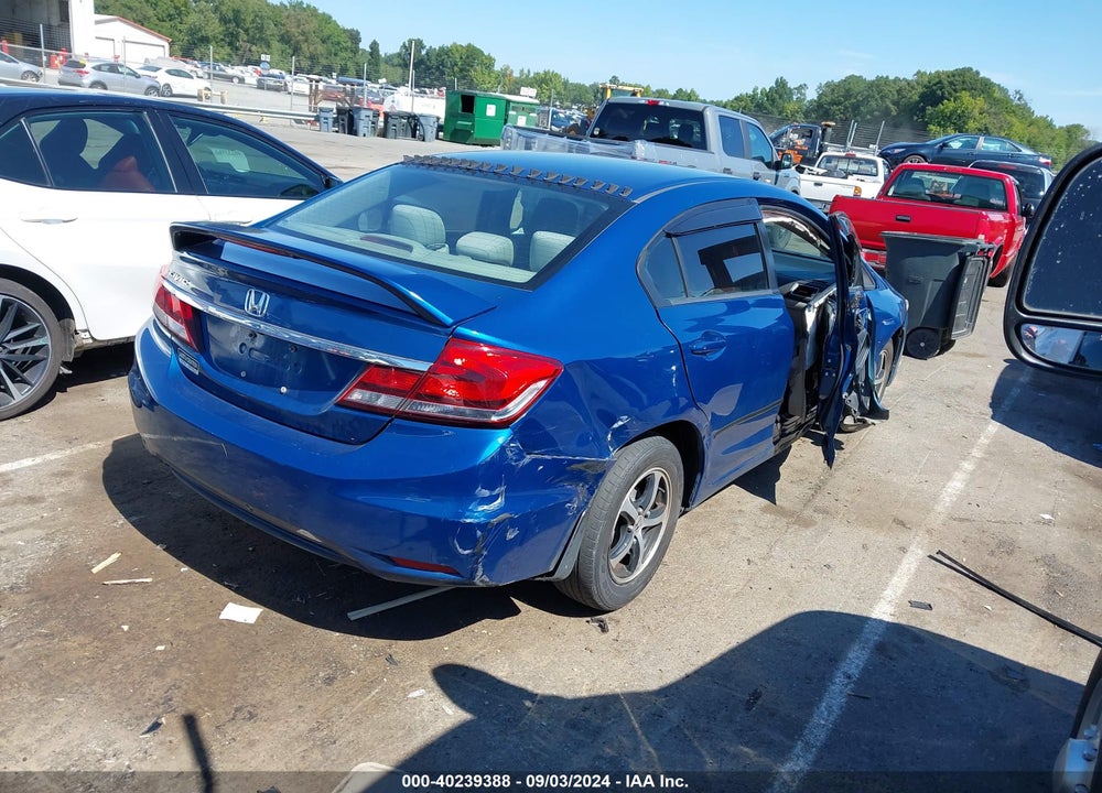2014 HONDA CIVIC LX VIN: 2HGFB2F56EH545238