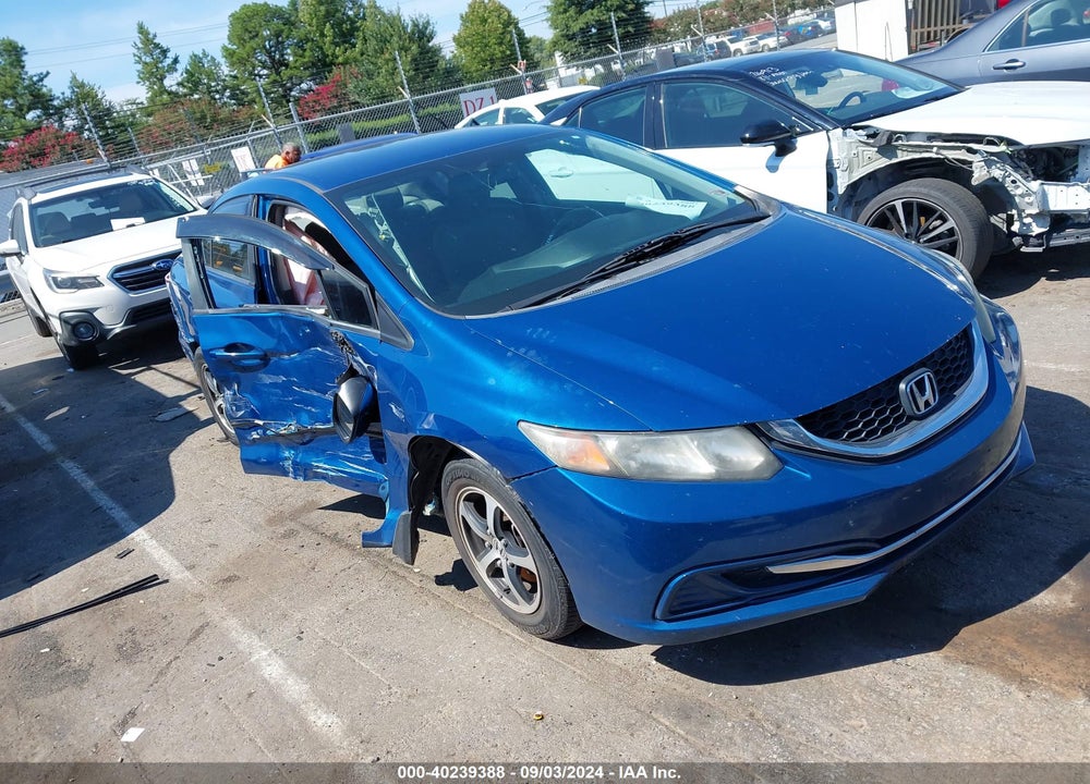 2014 HONDA CIVIC LX VIN: 2HGFB2F56EH545238