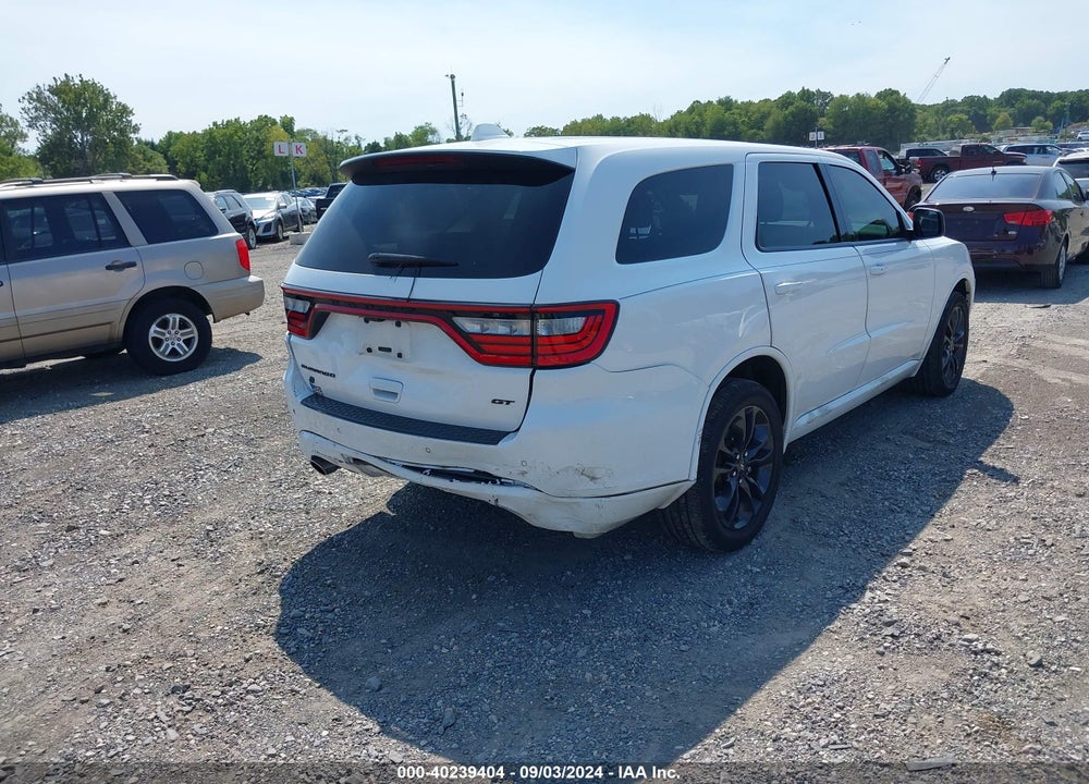 2021 DODGE DURANGO GT AWD VIN: 1C4RDJDG8MC578537