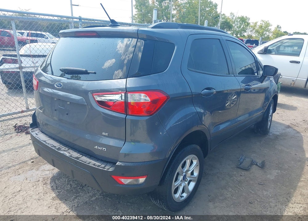 2020 FORD ECOSPORT SE VIN: MAJ6S3GL1LC388824