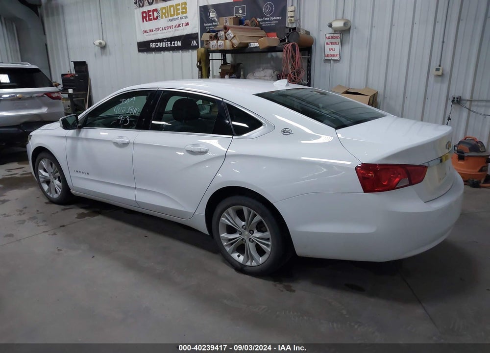 2014 CHEVROLET IMPALA 2LT VIN: 1G1125S36EU137892