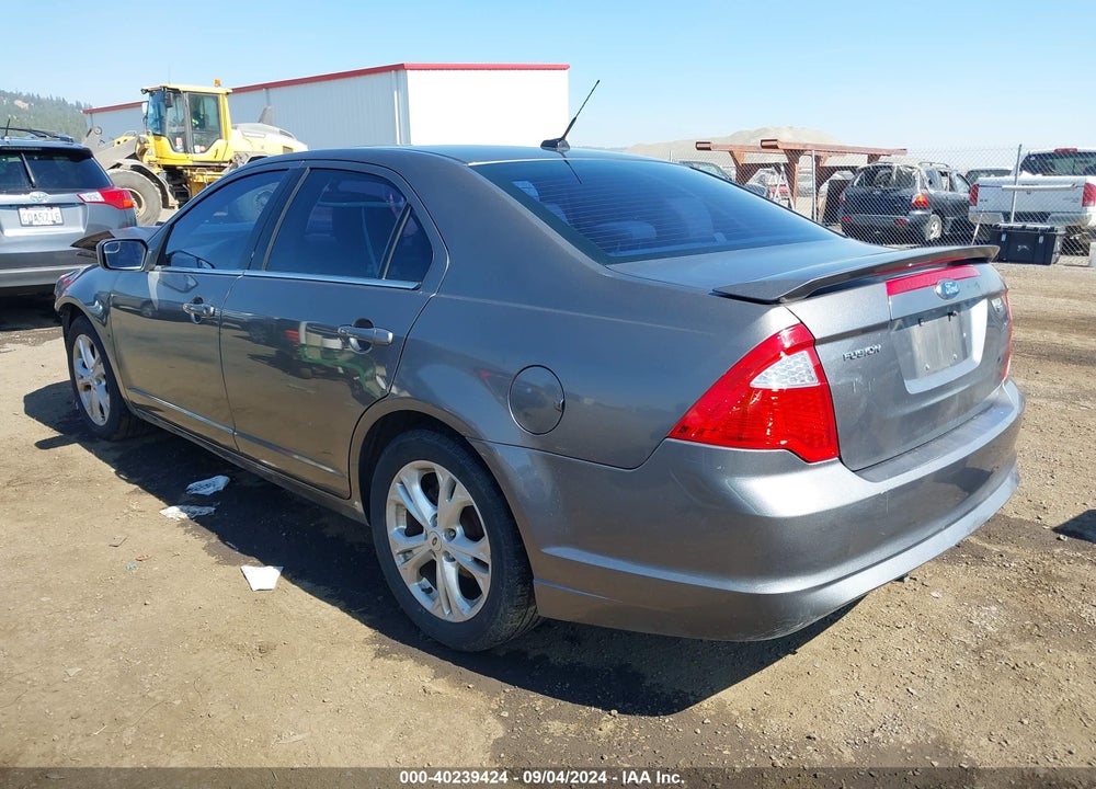 2012 FORD FUSION SE VIN: 3FAHP0HA4CR205911