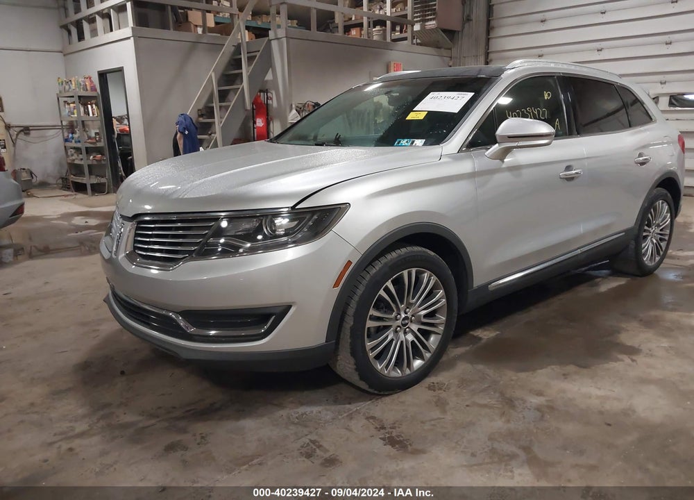 2016 LINCOLN MKX RESERVE VIN: 2LMTJ8LR4GBL70380