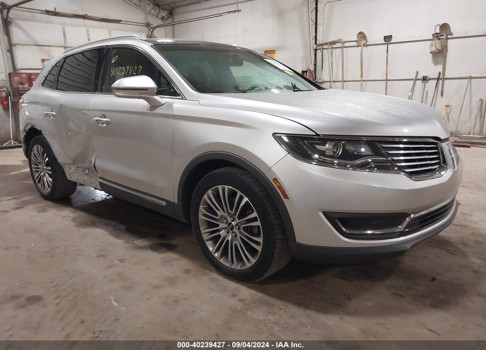 2016 LINCOLN MKX RESERVE VIN: 2LMTJ8LR4GBL70380